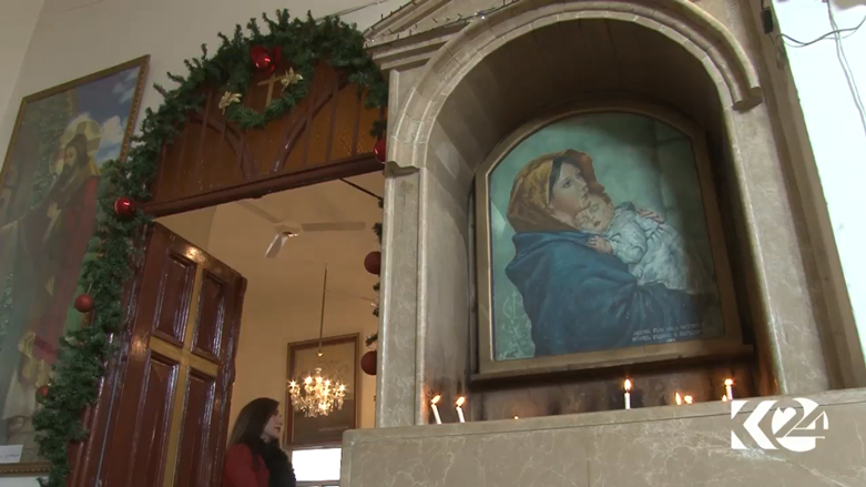 بالصور..الأرمن يحتفلون بأعياد الميلاد بالقامشلي