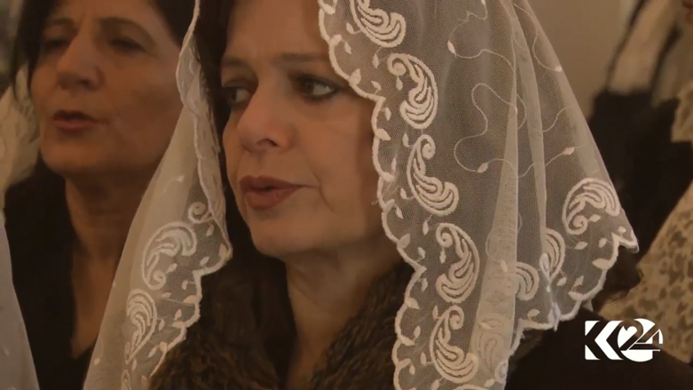 بالصور..الأرمن يحتفلون بأعياد الميلاد بالقامشلي