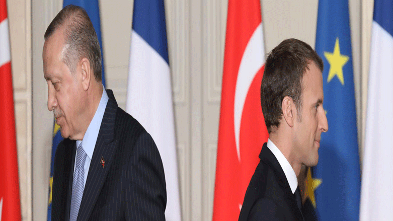 Macron dilgiraniya xwe gihand Erdogan