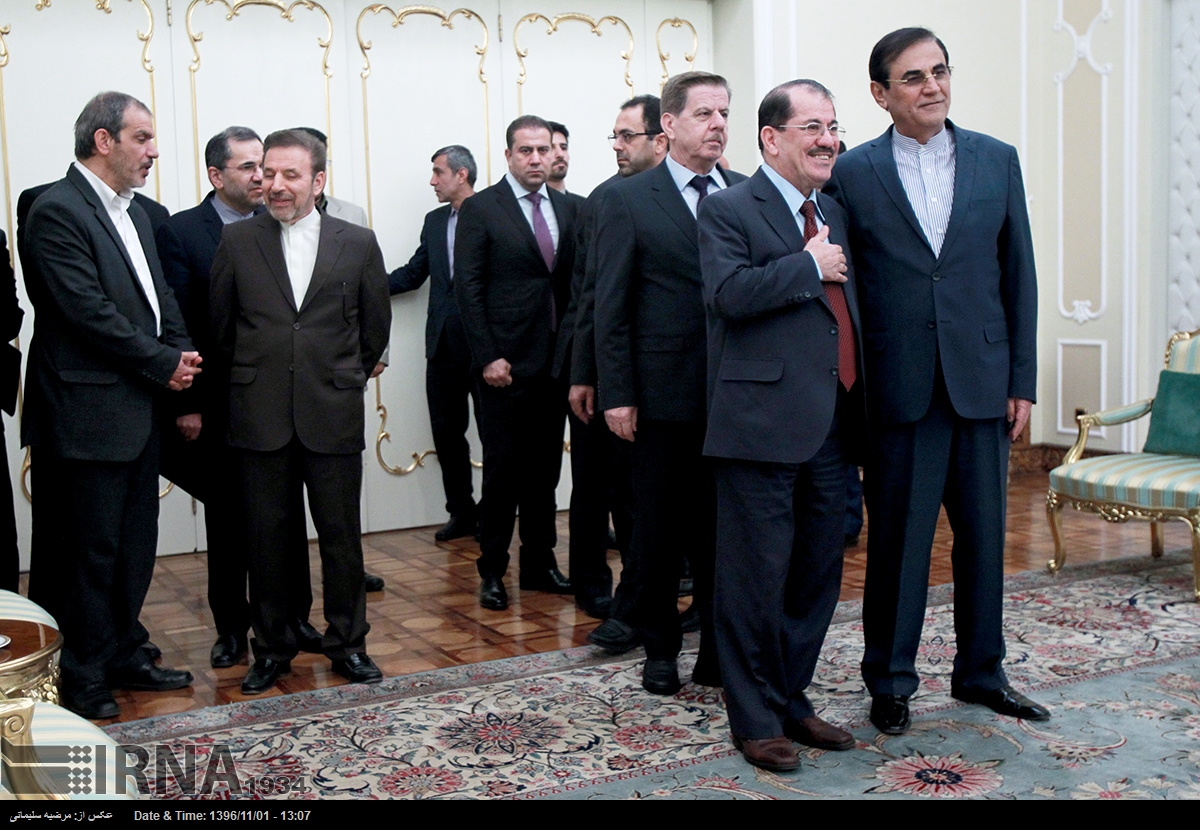 بارزاني يواصل زيارته لطهران ويلتقي كبار المسؤولين