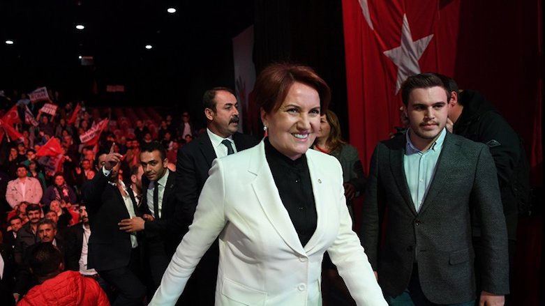 The leader of the newly-formed nationalist right-wing IYI Party (Good Party) Meral Aksener. (Photo: Reuters)