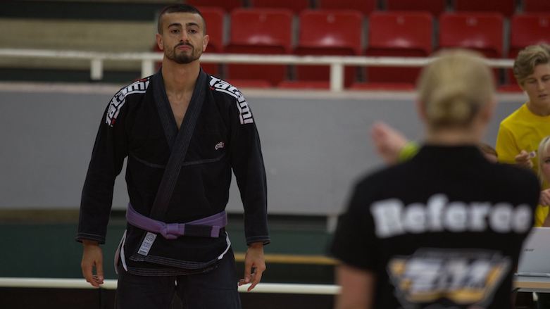 Cemil Karahan says his next goal is gaining a black belt, the highest ranking in BJJ. (Photo: IBJJF)