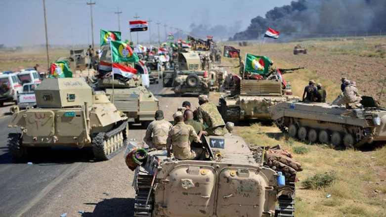 Iraqi forces and Iranian-backed Shia militias in northern Iraq. (Photo: Reuters)