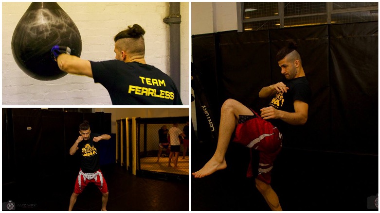 Cheya Saleem began his training in MMA at Fearless MMA in Birmingham, but says he likes to explore different facilities. (Photo: Cheya Saleem)