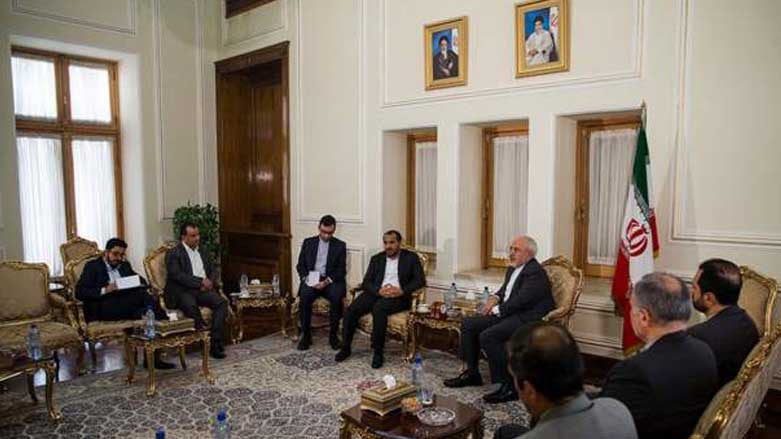 سخنگوی حوثی‌های یمن با وزیر خارجە ایران  دیدار کرد