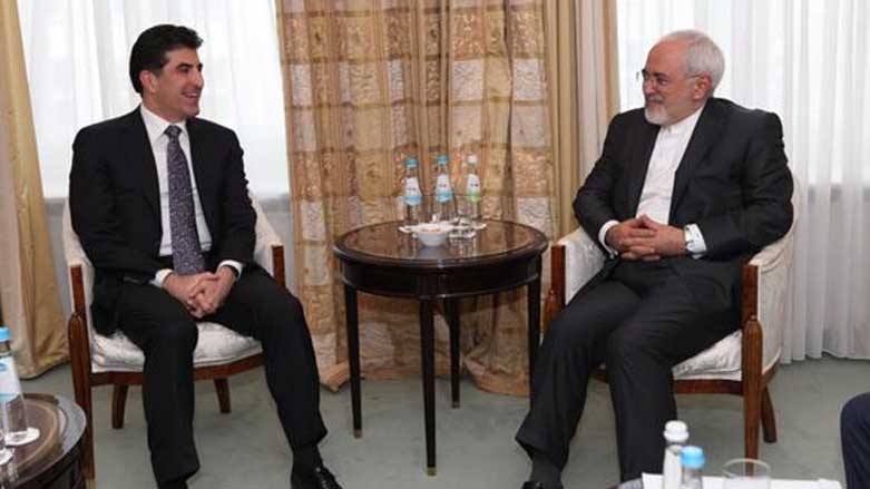 دیدار نخست وزیر اقلیم کردستان با وزیر امور خارجه ایران در حاشیە کنفرانس امنیتی مونیخ