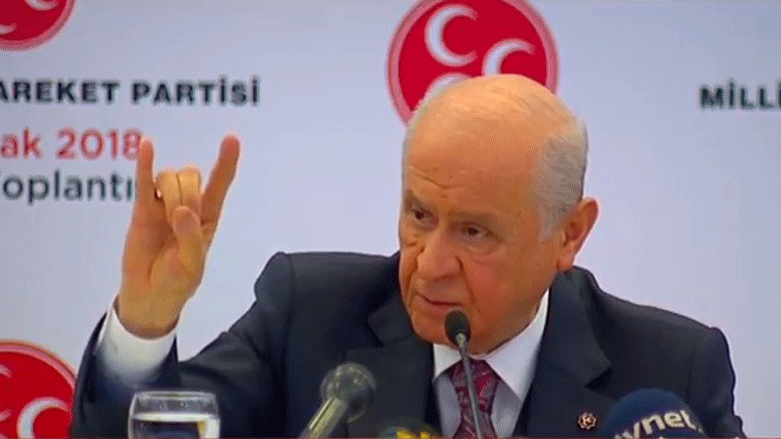 Bahçeli: Wekî Gûrê Boz dikarim canê xwe li Efrînê bidim
