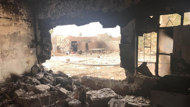 تقول المنظمة الدولية ومقرها نيويورك ان هذا المنزل تعرض للهدم من قبل لواء علي الاكبر في الحشد الشعبي - صورة لهيومن رايتس ووتش