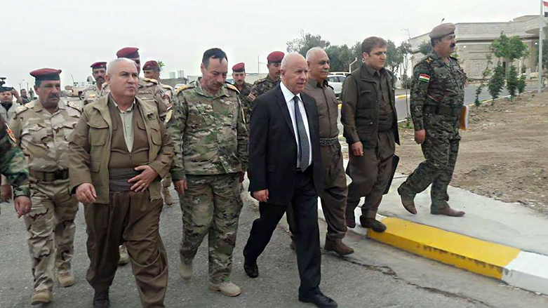 Şandek Pentagonê li gel wezareta Pêşmerge civiya