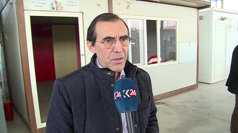 France to continue its support for camps in Kurdistan: French Official