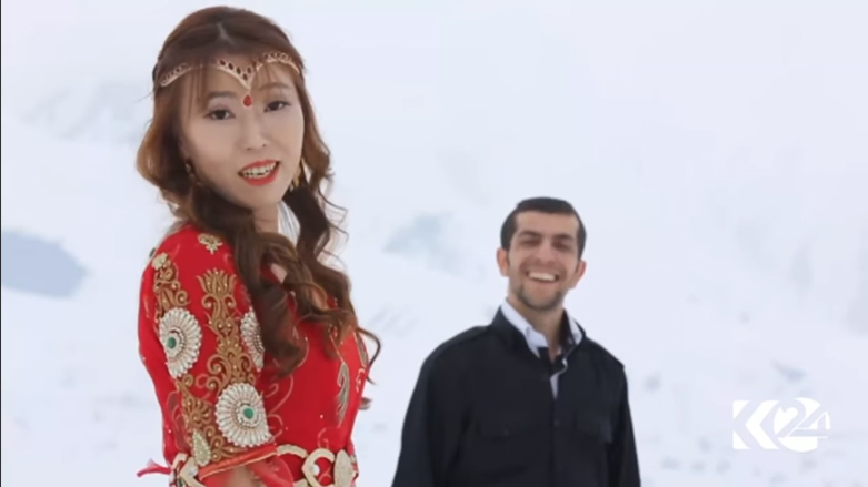 بالصور.. ماذا قالت فتاة صينية بعد زواجها من كوردي؟