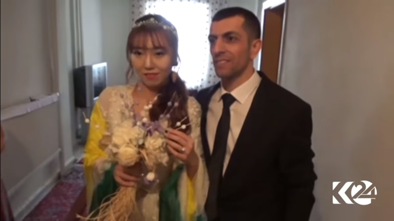 بالصور.. ماذا قالت فتاة صينية بعد زواجها من كوردي؟