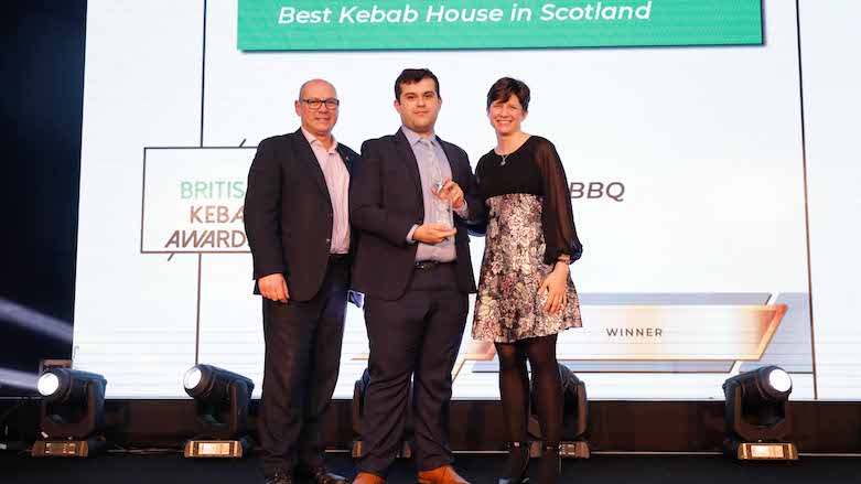 Best Kebab House in Scotland 2018 Winner Verdo BBQ. (Photo: British Kebab Awards)