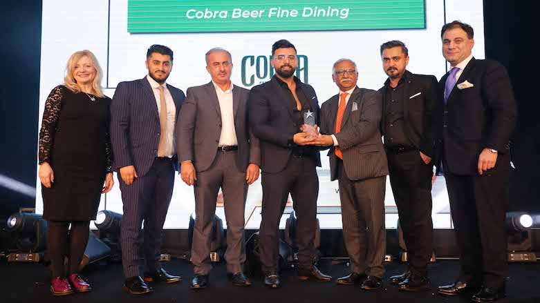 Cobra Beer Best Fine Dining 2018 Winner Tarshish Mediterranean Grill. (Photo: British Kebab Awards)