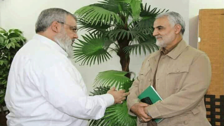 وێنه‌یه‌كی "ده‌گمه‌نی" قاسم سوله‌یمانی و حه‌سه‌ن نه‌سروڵا بڵاوده‌كرێته‌وه‌