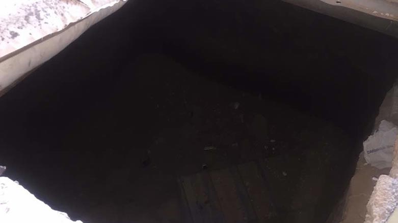 به‌ وێنه‌.. زيندانێكى به‌رهه‌ڵستكاره‌كان له‌ غوته‌ى خۆرهه‌ڵات دۆزرايه‌وه‌