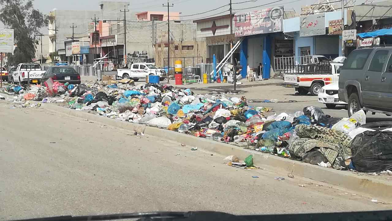 Kirkuk garbage crisis worsens as Iraq revokes contract with Kurdish company