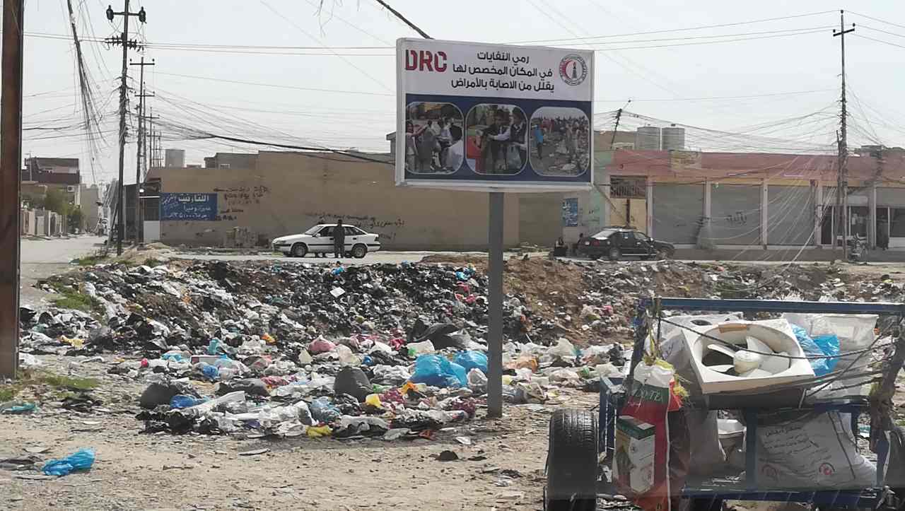 Kirkuk garbage crisis worsens as Iraq revokes contract with Kurdish company