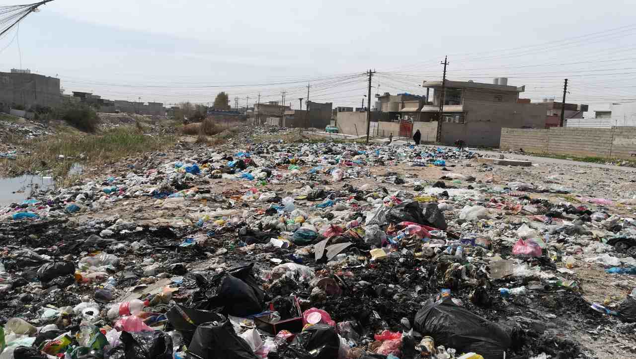Kirkuk garbage crisis worsens as Iraq revokes contract with Kurdish company