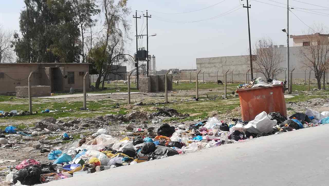 Kirkuk garbage crisis worsens as Iraq revokes contract with Kurdish company