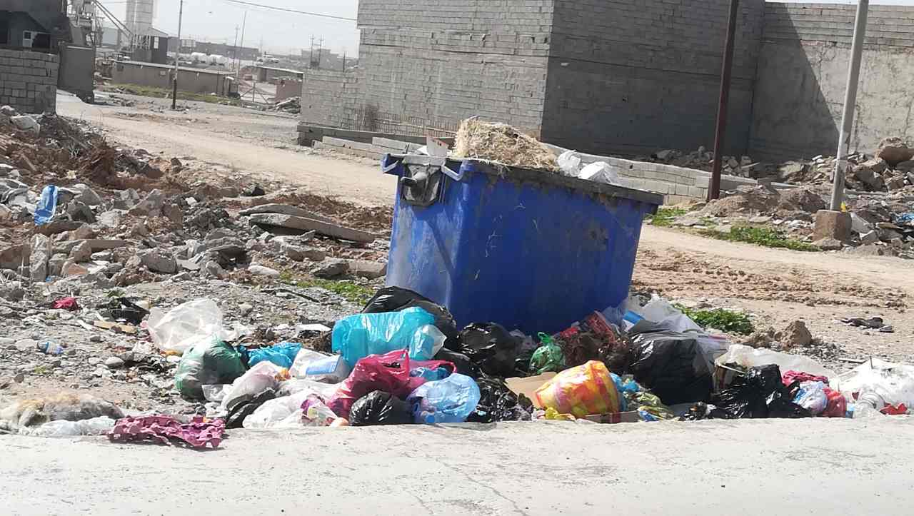 Kirkuk garbage crisis worsens as Iraq revokes contract with Kurdish company