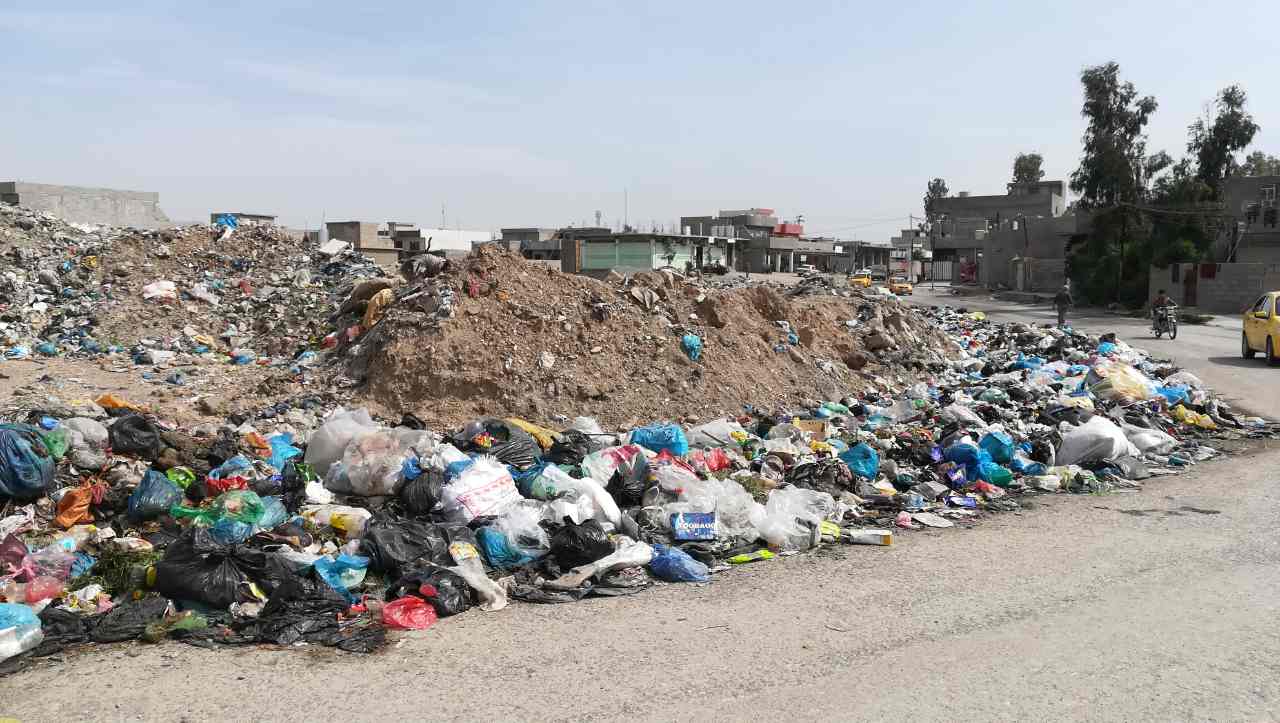 Kirkuk garbage crisis worsens as Iraq revokes contract with Kurdish company