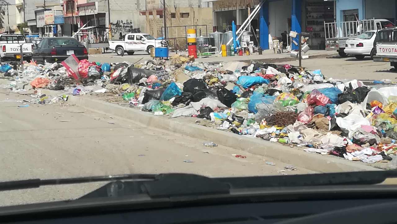Kirkuk garbage crisis worsens as Iraq revokes contract with Kurdish company