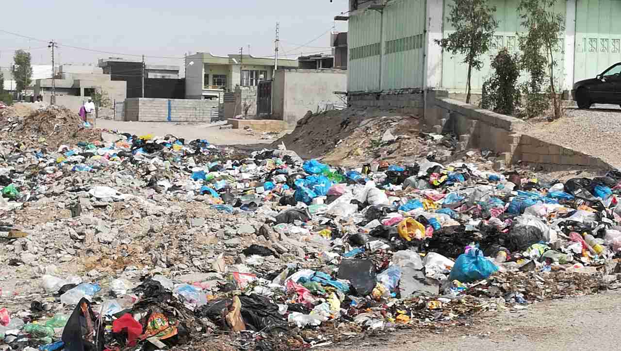 Kirkuk garbage crisis worsens as Iraq revokes contract with Kurdish company