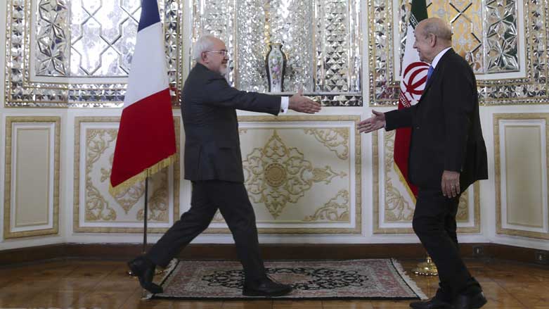 دیدار وزرای خارجه ایران و فرانسه در ایران