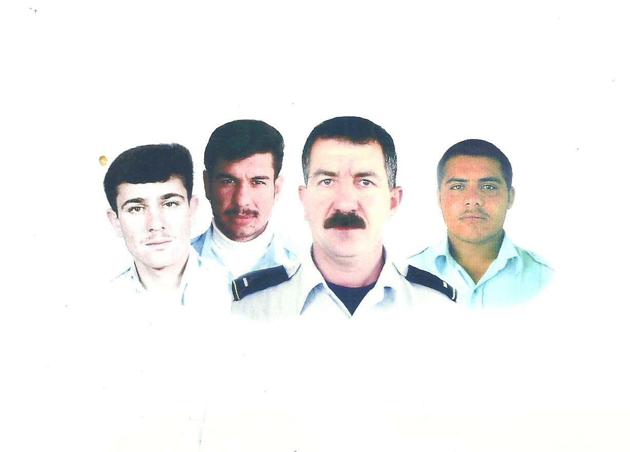 وێنه‌ی شه‌هید ده‌شتی و هاوڕێ شه‌هیده‌كانی