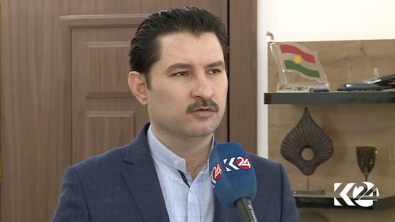 Kurdish MP Shakhawan Abdullah during an interview with Kurdistan 24 on March 26, 2018. (Photo: Kurdistan 24)