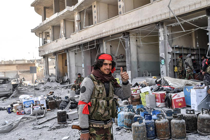 شبه‌نظامیان وابسته به ترکیه عفرین را غارت کردند