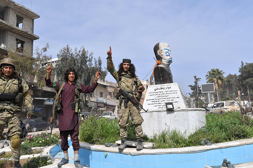 شبه‌نظامیان وابسته به ترکیه عفرین را غارت کردند