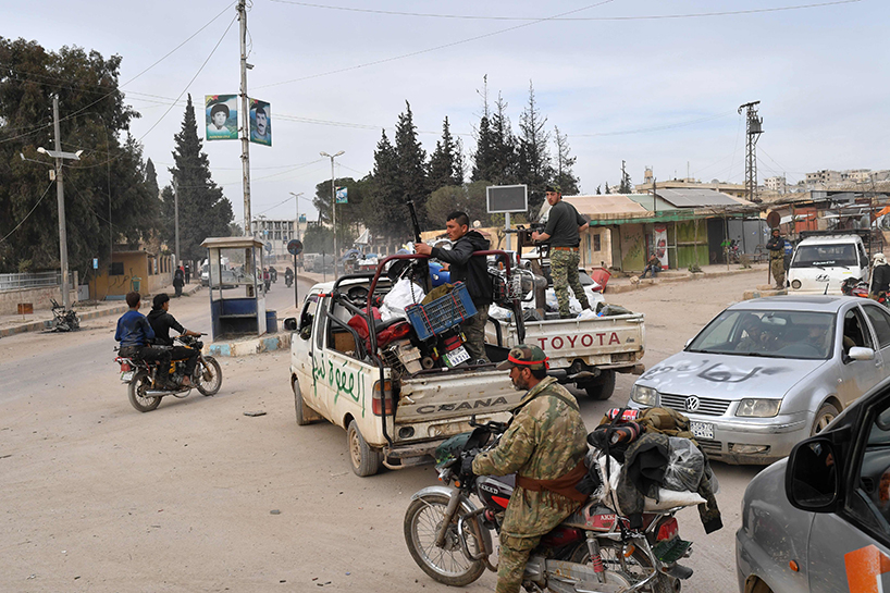 شبه‌نظامیان وابسته به ترکیه عفرین را غارت کردند