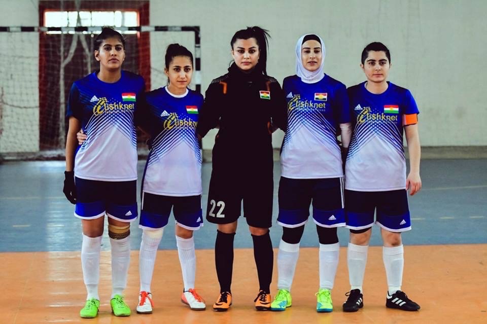 Afrodait team line-up. (Photo: Ahmed Jalal)