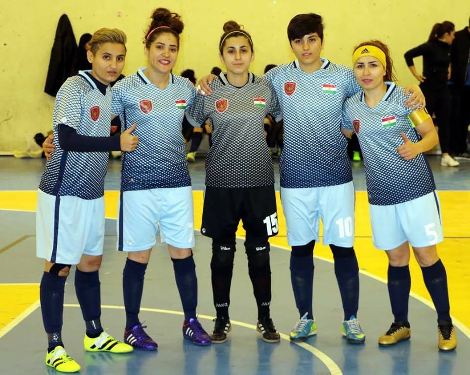 Zeravani team line-up. 