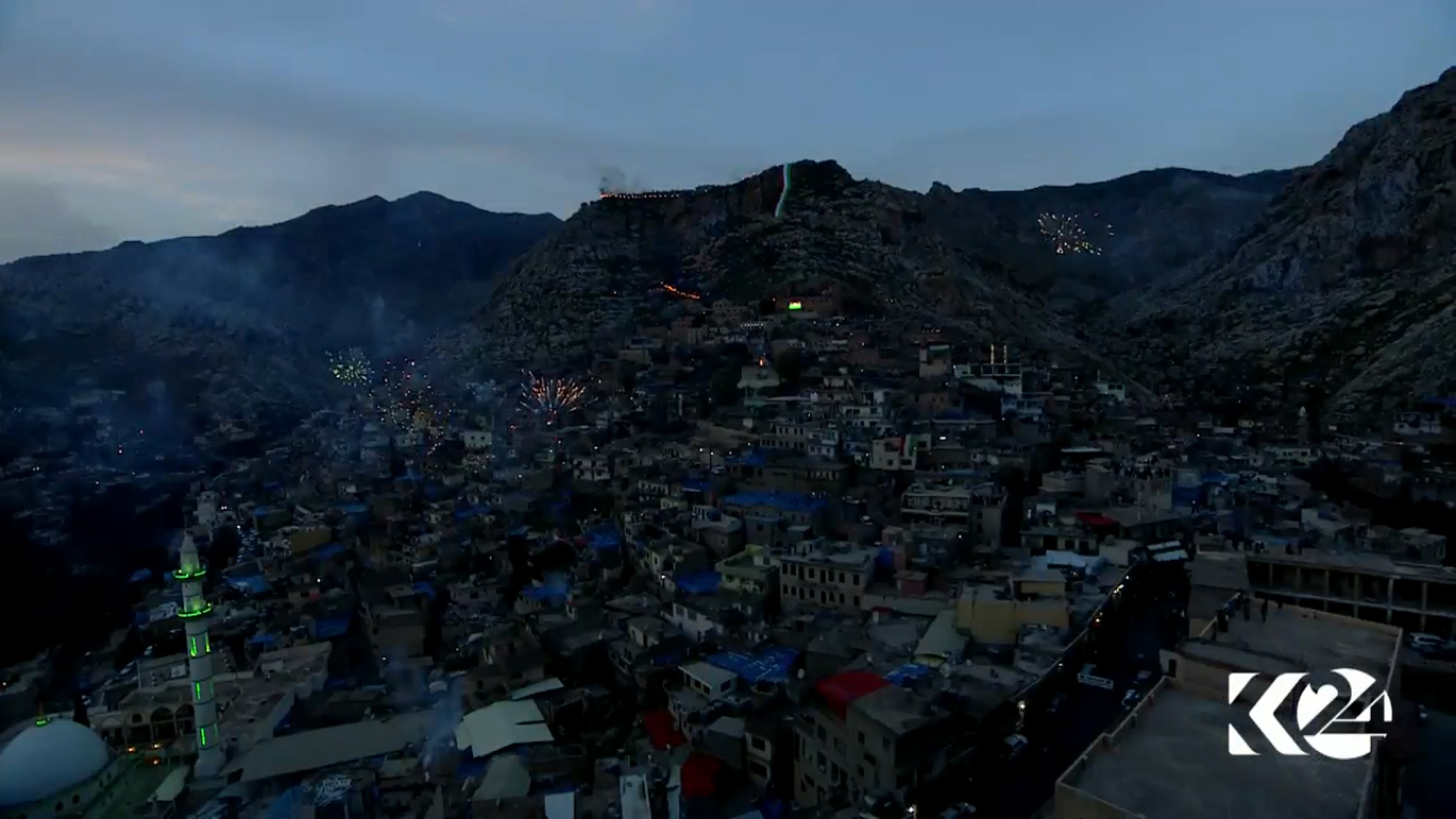 بالصور.. كوردستان تزدهي بألوان نوروز وكركوك وعفرين 