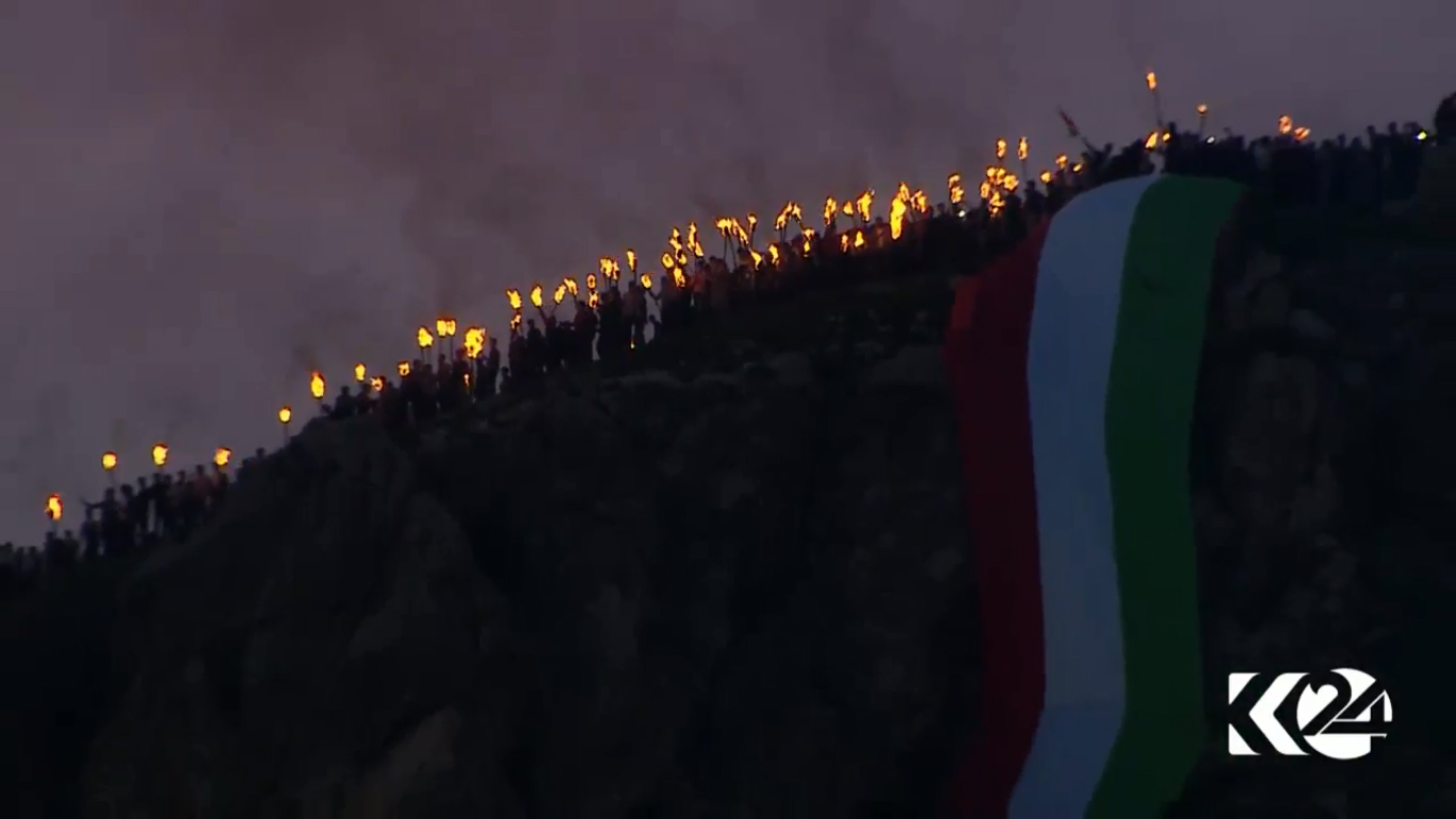 بالصور.. كوردستان تزدهي بألوان نوروز وكركوك وعفرين 