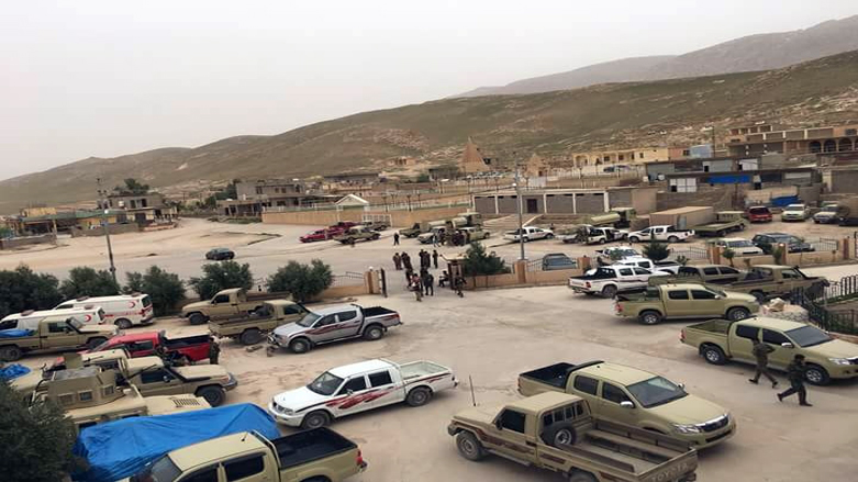 پێشمەرگە رێگەنادات ھێزەكانی عێراق بچنە مەزارگەی شەرفەدین