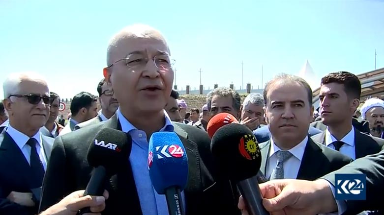 بەرھەم ساڵح: پێویستە ھەموومان كار بۆ یەكڕیزیی بكەین