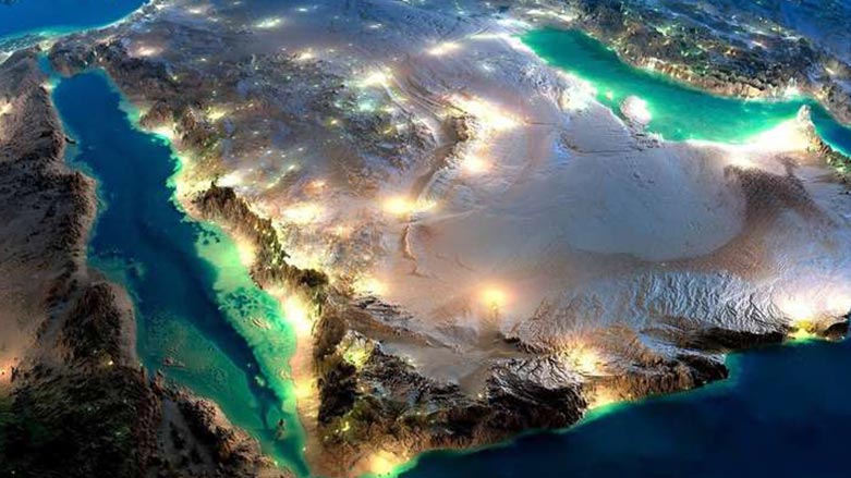 سعووديه‌ قه‌ته‌ر ده‌كاته‌ دوورگه‌يه‌كى ناو ده‌ريا