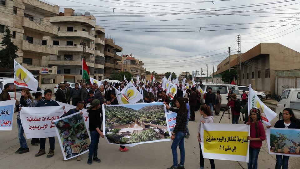 بالصور.. الايزيديون يدقون ناقوس الخطر و مخاوف من سيناريو 