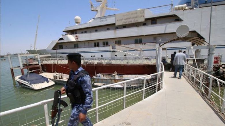 The “Basrah Breeze” has been moored in the port city since the dictator’s 2007 execution, as the company’s attempts to sell it failed. (Photo: Reuters)