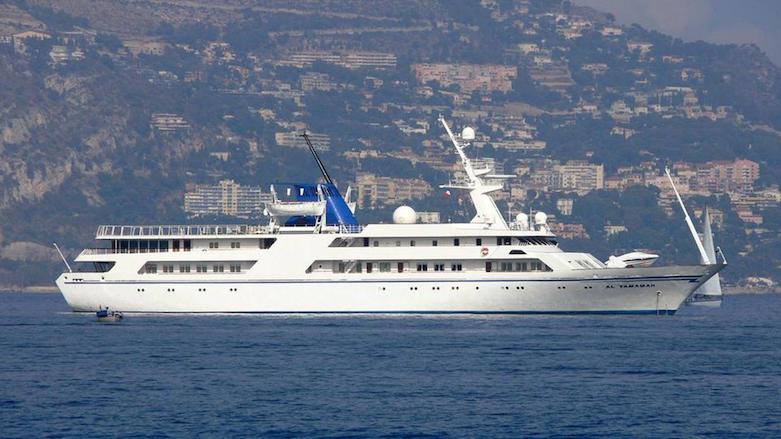 The yacht has had several names over the years but has been known as Basrah Breeze since it arrived in Basra in 2010. (Photo: Reuters)