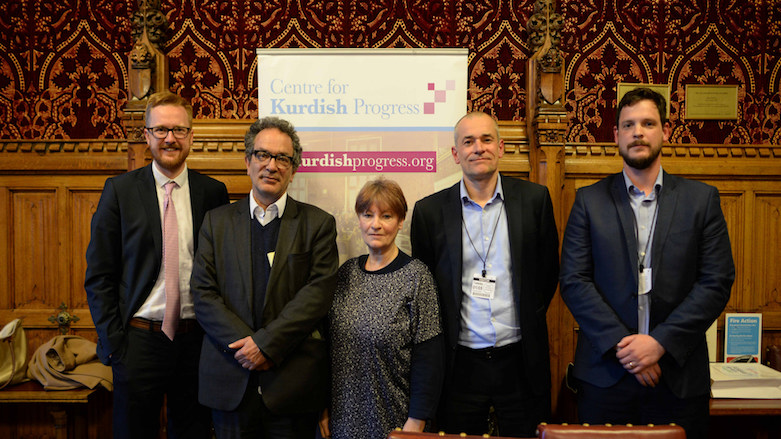 The UK-based Centre for Kurdish Progress held a public forum with the Delegation to Northern Syria where they highlighted the democracy in Syrian Kurdistan (Rojava), May 1, 2018.