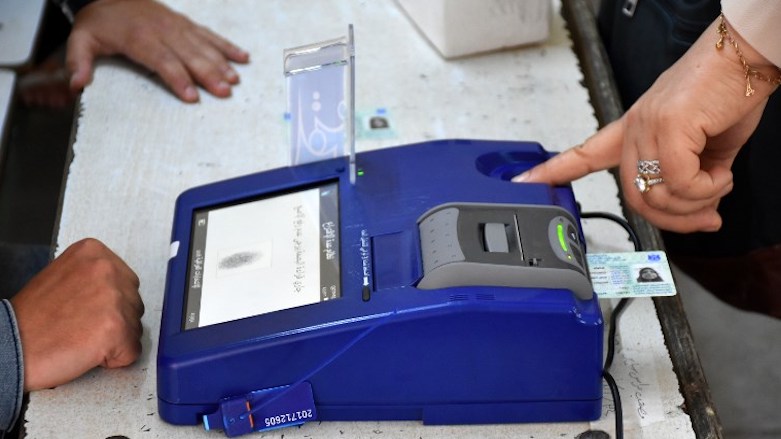A biometric and electronic voting system was used in the Iraqi parliamentary elections on May 12, 2018. (Photo: AFP)