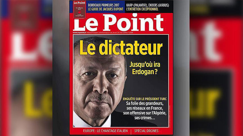 له‌فه‌رنسا ئه‌ردوغان به‌ دیكتاتۆر ناوده‌برێت لایه‌نگرانی ئاكپارتیش هێرش و هه‌ره‌شه‌ ده‌كه‌ن