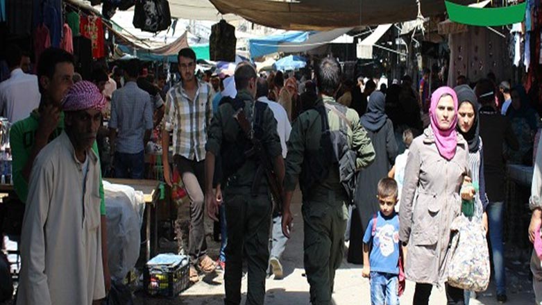 له‌ قاميشلۆ ره‌مه‌زان بازارى فه‌ره‌نسييه‌كانى خرۆشاندووه‌