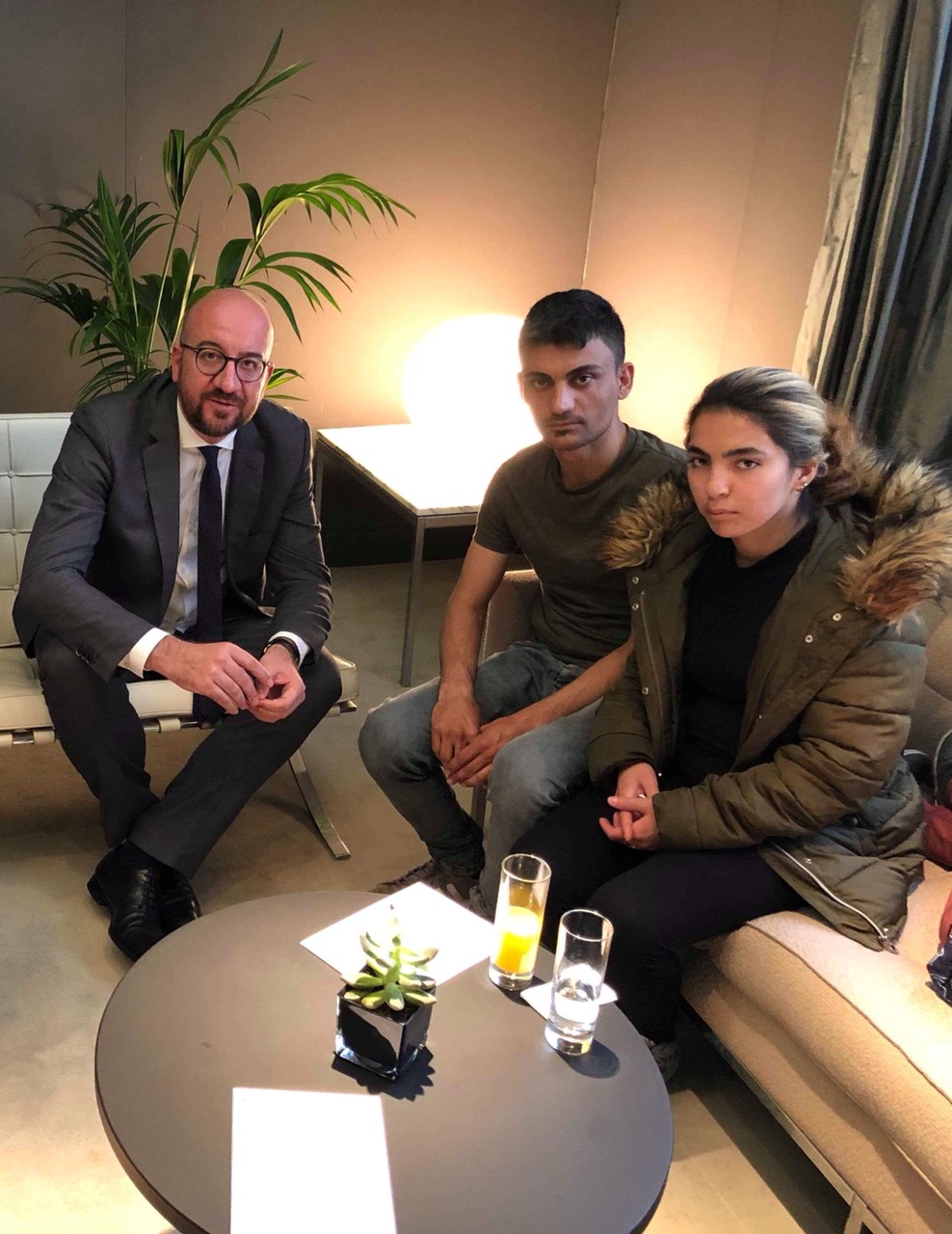 كۆبوونەوەی سەرۆكوەزیرانی بەلجیكا لەگەڵ دایك و باوكی مەودا