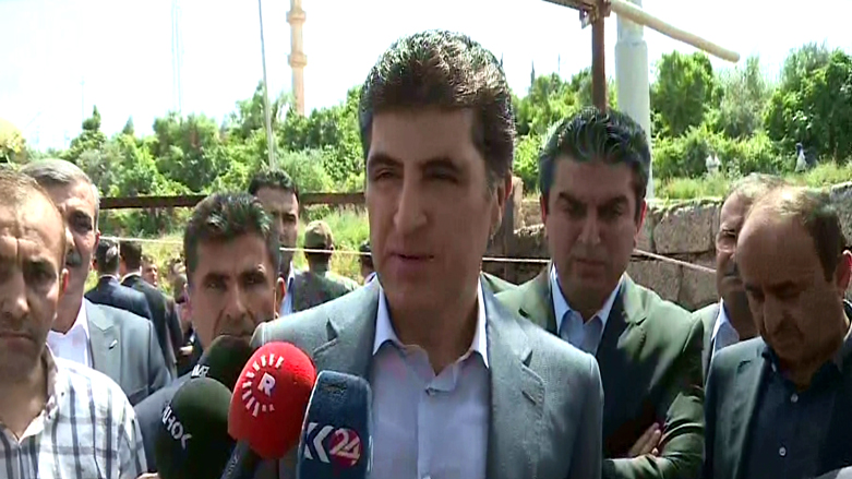 نێچیرڤان بارزانی: زیان لێكەوتووانی لافاوەكەی دھۆك قەرەبوو دەكەینەوە